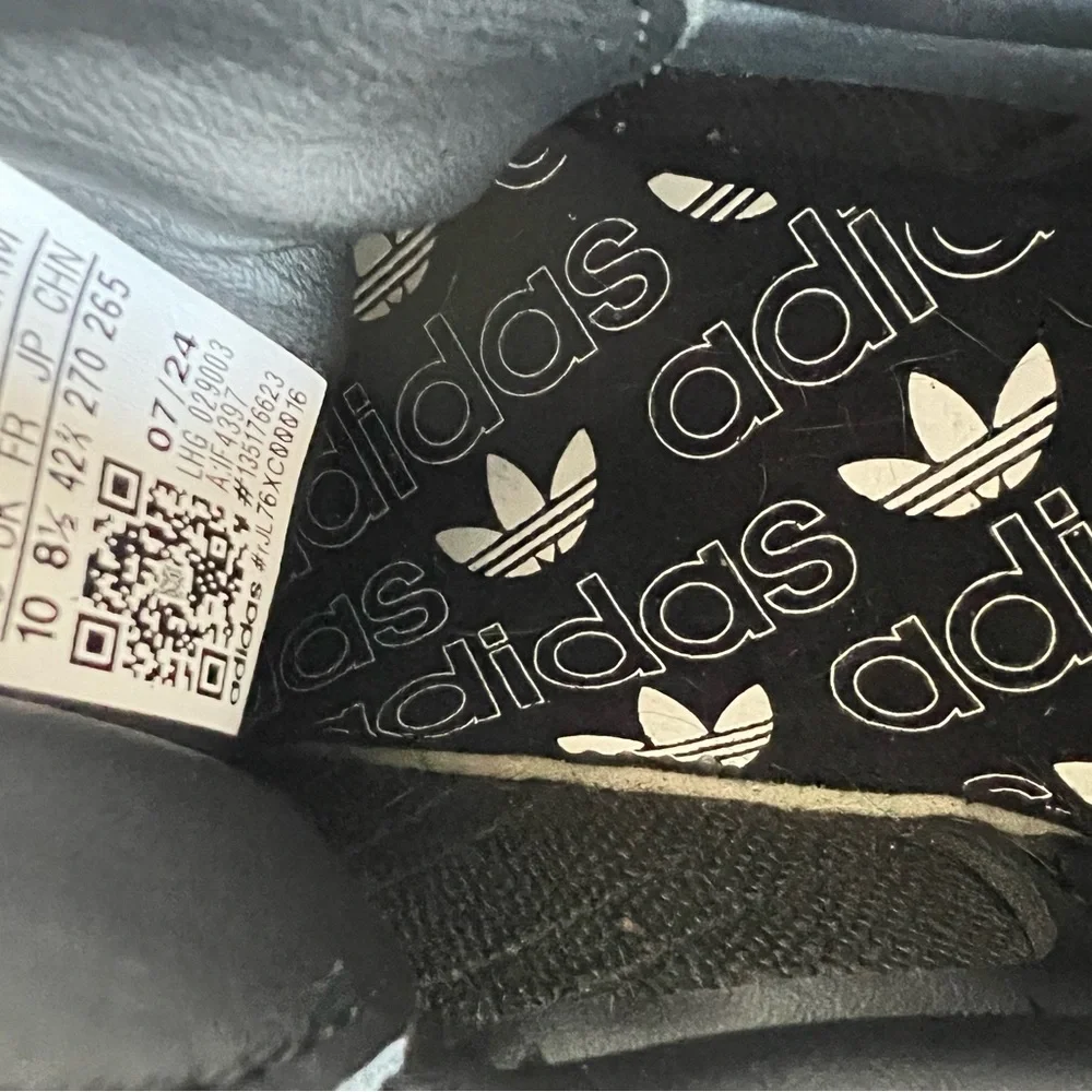 Adidas Samba OG Light Blue Floral Sneakers Women’s 10 New (No Box) - Picture 6 of 8